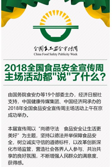 協會活動丨 2018年全國食品安全周之食品安全進社區宣傳服務活動數據處理服務總結